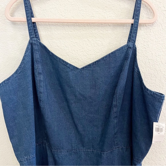 Old Navy Denim Dress With Adjustable Straps - Picture 2 of 10